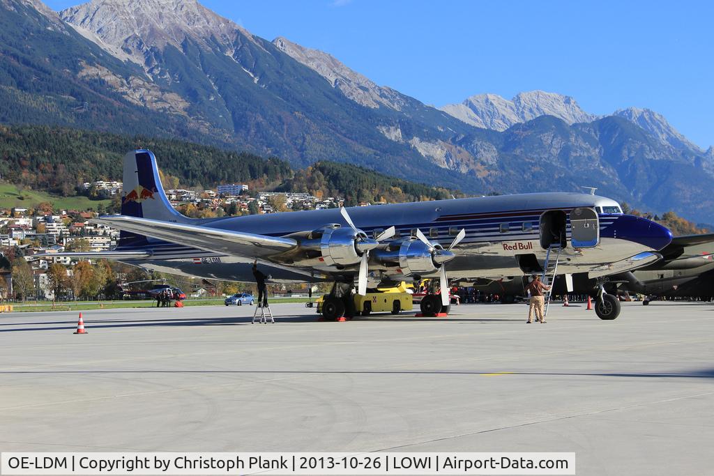 OE-LDM, 1958 Douglas DC-6B C/N 45563, Airport Festival Visitor