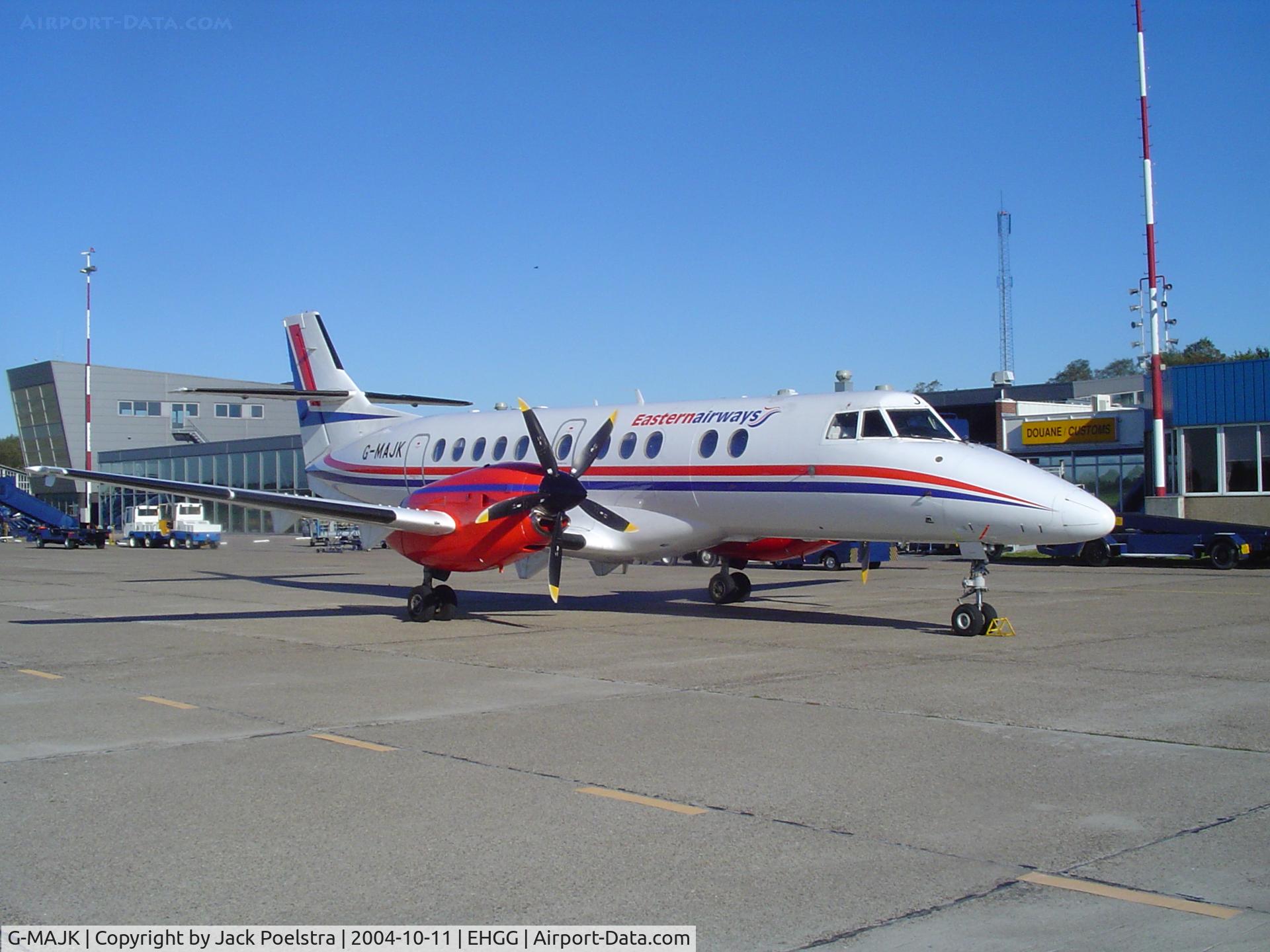G-MAJK, 1995 British Aerospace Jetstream 41 C/N 41070, G-MAJK Eastern Airways  at Groningen airport