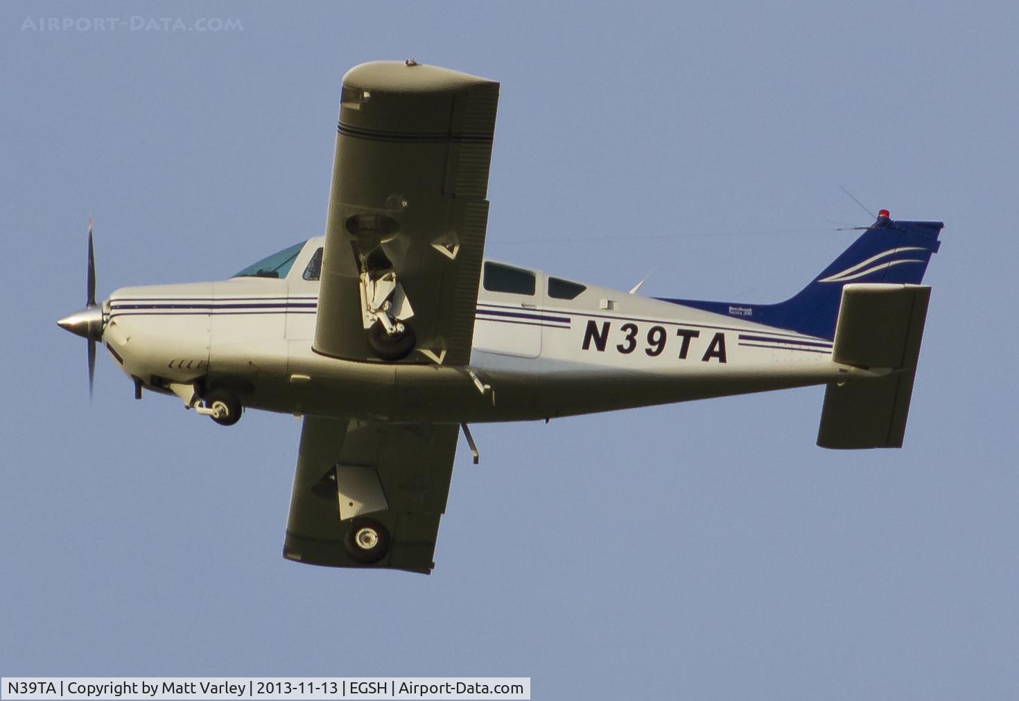 N39TA, 1974 Beech B24R Sierra C/N MC-230, Performing a go around at NWI...