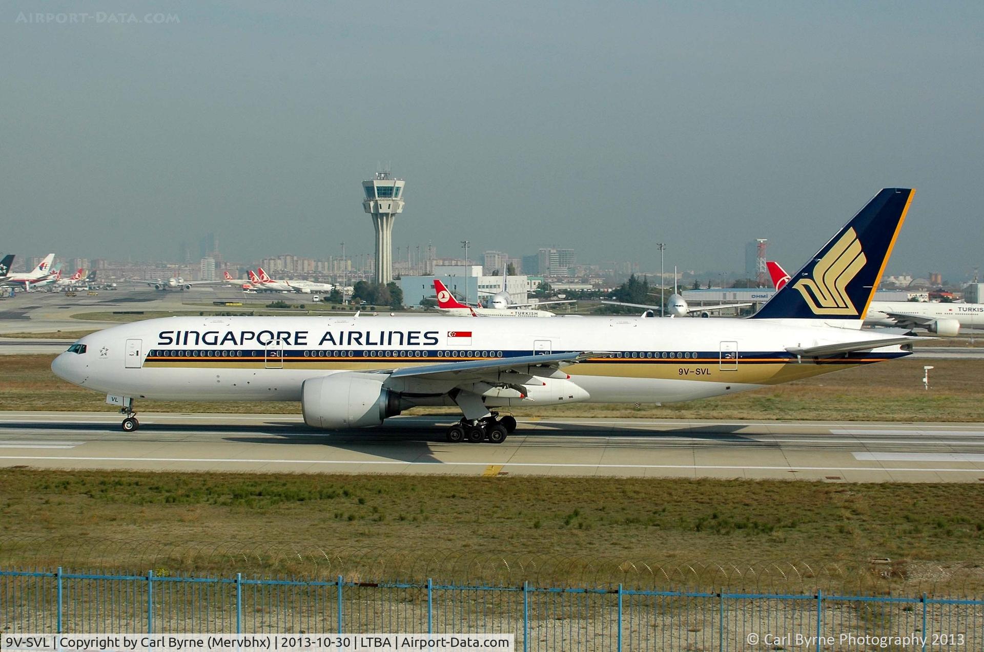 9V-SVL, 2002 Boeing 777-212/ER C/N 32336, Taken from the Fly Inn Shopping Mall.