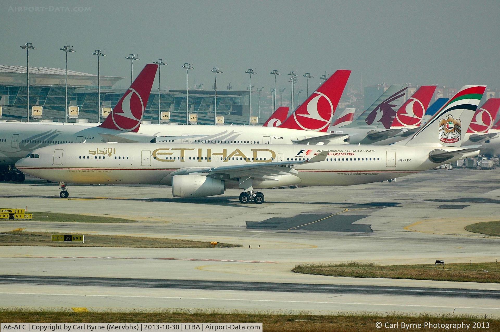 A6-AFC, 2010 Airbus A330-343X C/N 1167, Taken from the Fly Inn Shopping Mall.