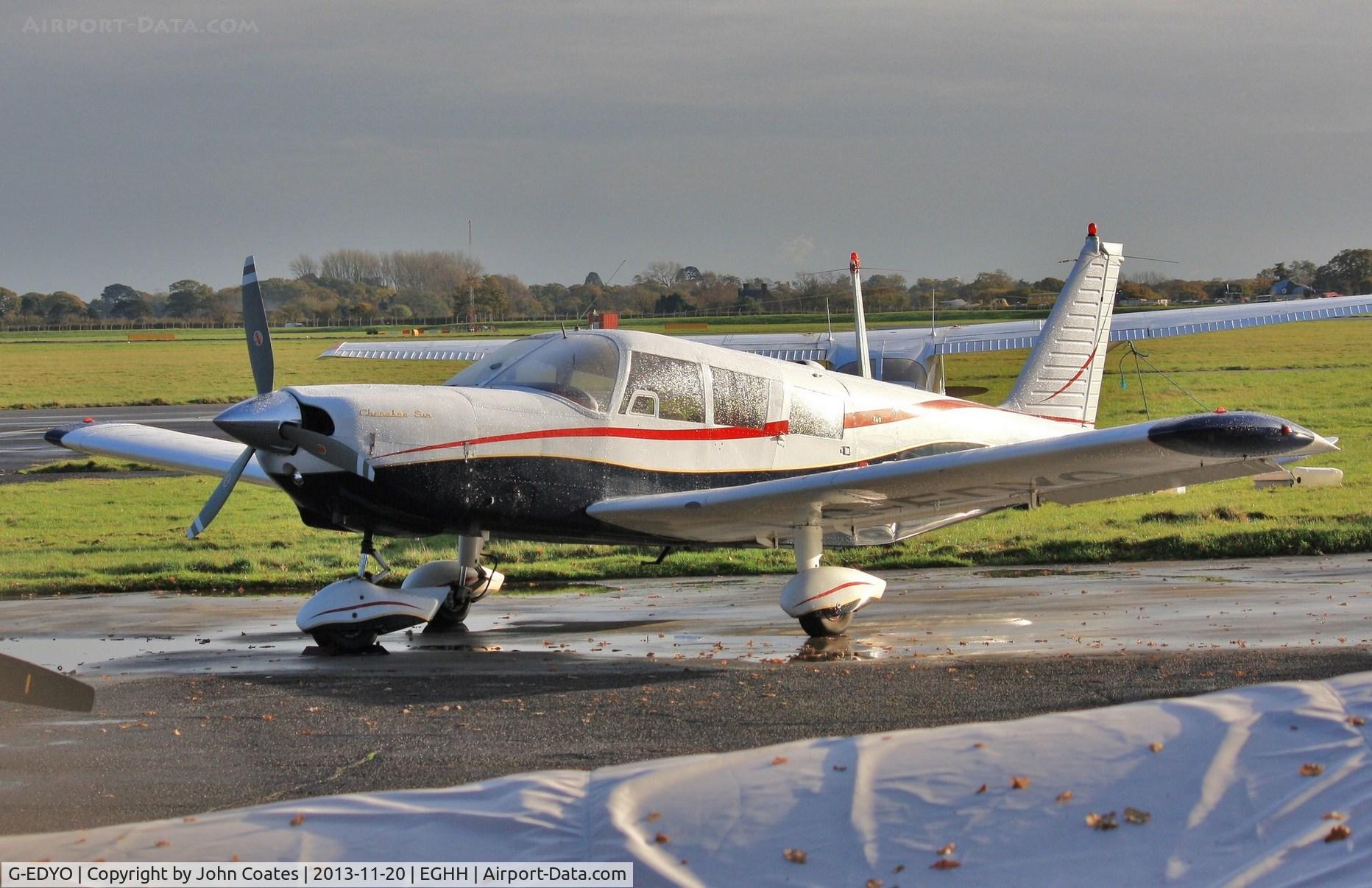G-EDYO, 1966 Piper PA-32-260 Cherokee Six Cherokee Six C/N 32-415, At Worldwide - after the storm.
