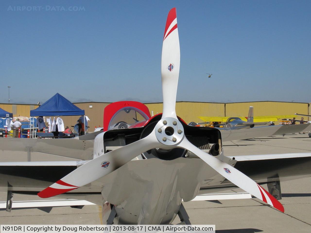 N91DR, 2003 Berkut 360 C/N 001, 2003 Ronneberg B E D (BERKUT) Ser. 001 canard, three-blade fixed pitch pusher prop
