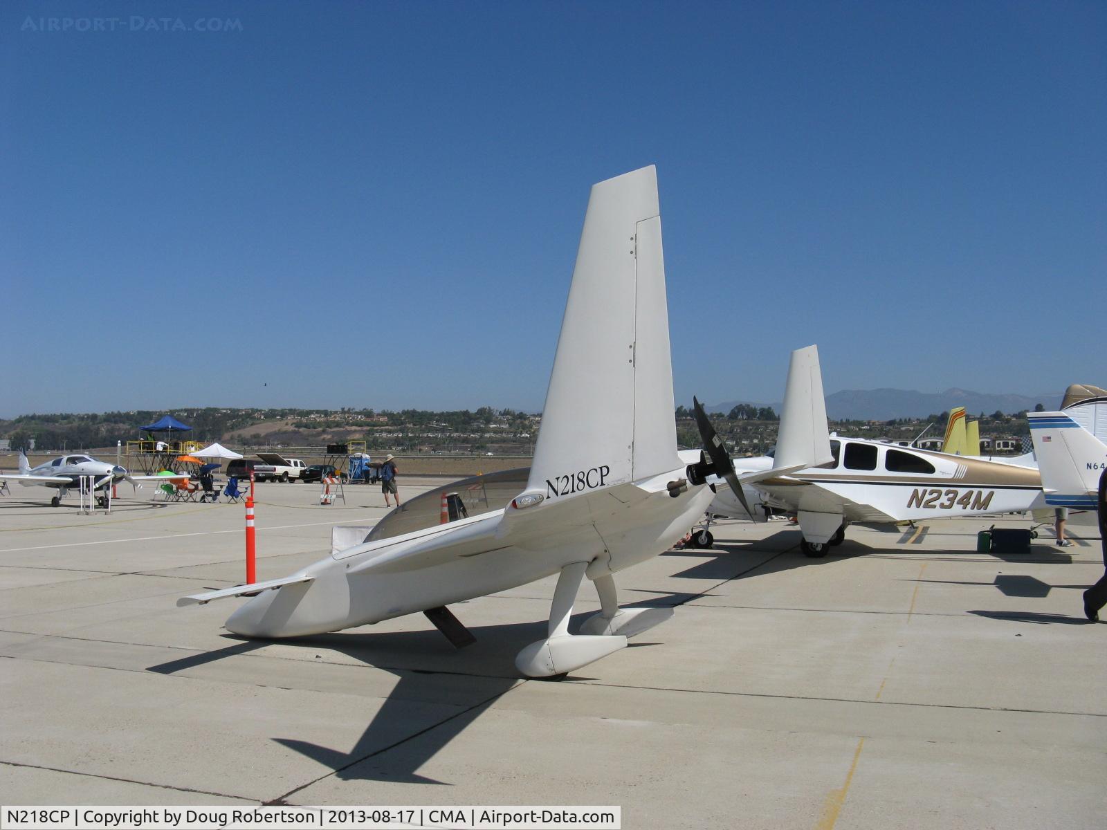 N218CP, 1997 Rutan Long-EZ C/N 635, 1997 Hull LONG EZ canard, Lycoming O-320 pusher