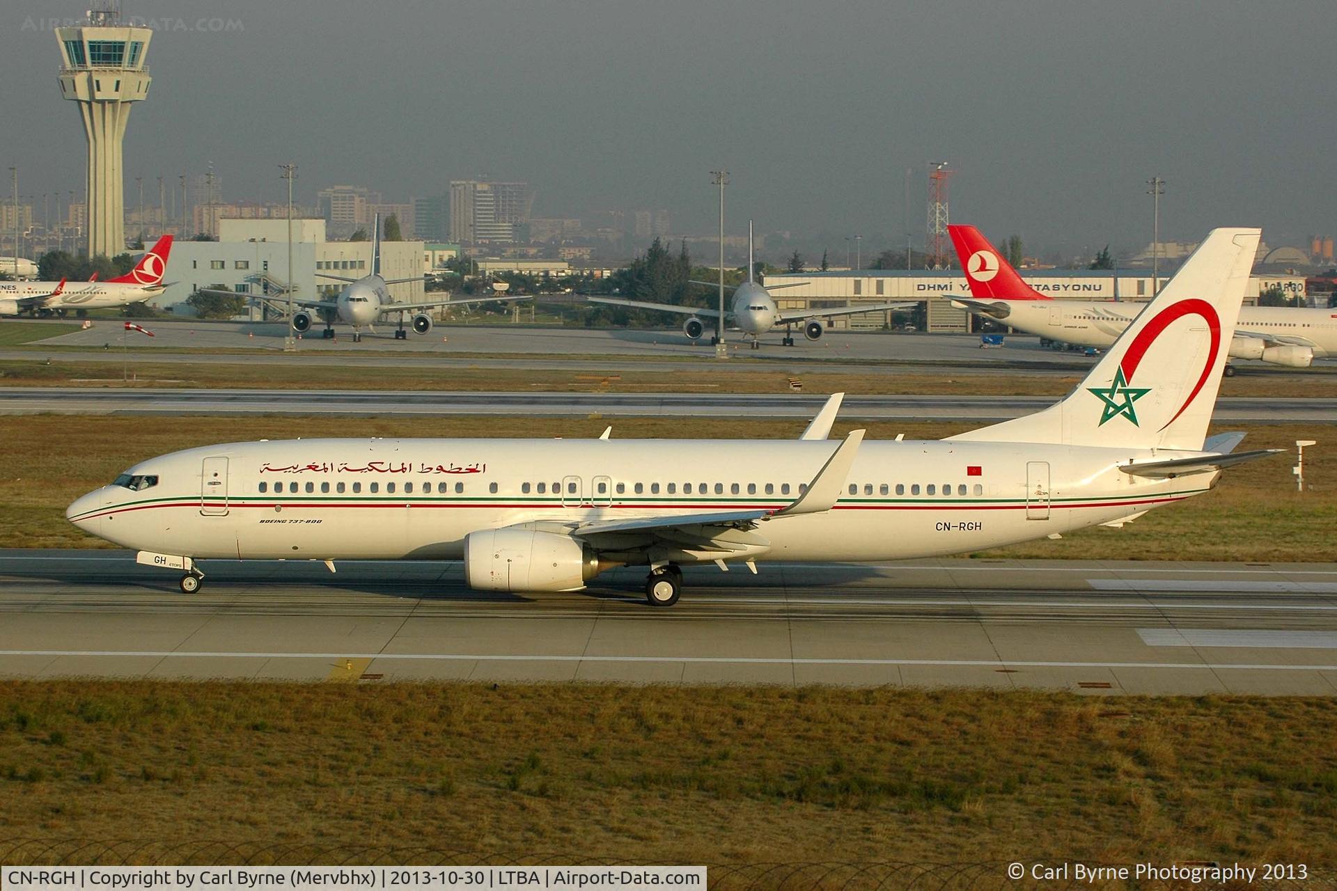 CN-RGH, 2011 Boeing 737-86N C/N 36828 3850, Taken from the Fly Inn Shopping Mall.