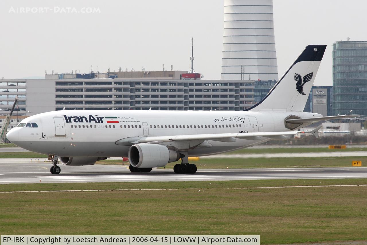 EP-IBK, 1993 Airbus A310-304 C/N 671, Iran Air