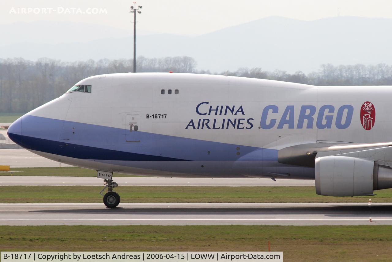 B-18717, 2004 Boeing 747-409F/SCD C/N 30769, China Airlines Cargo