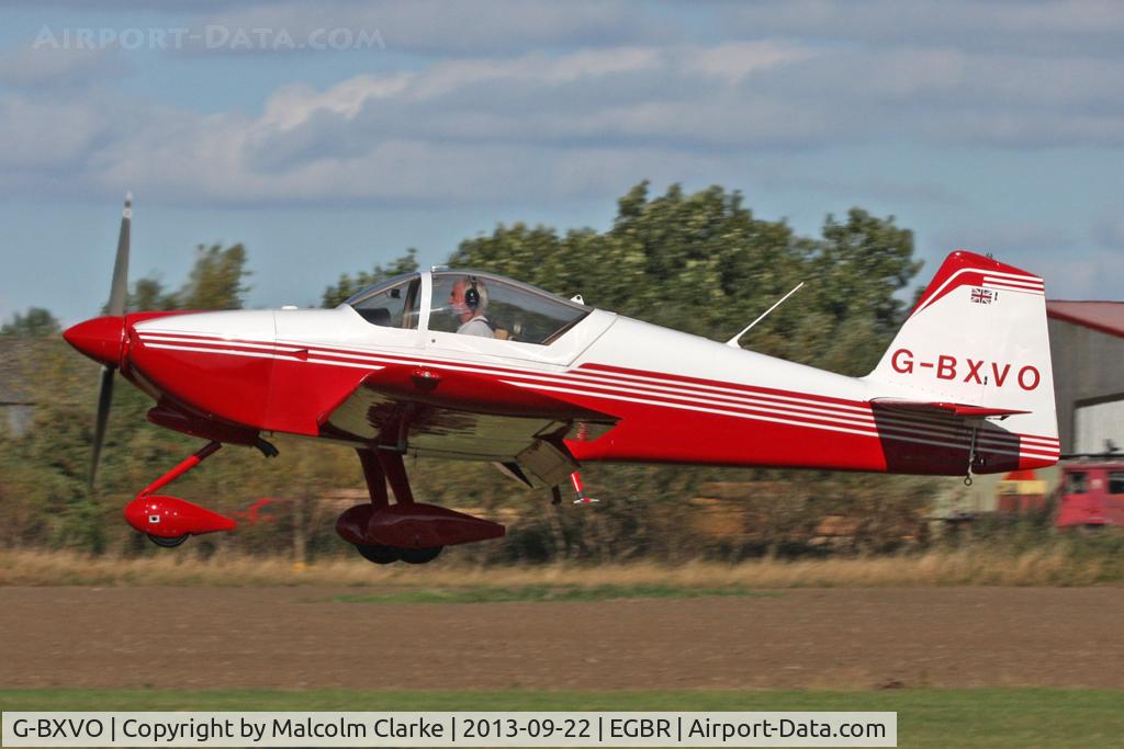 G-BXVO, 1999 Vans RV-6A C/N PFA 181-12575, Vans RV-6A at The Real Aeroplane Club's Helicopter Fly-In, Breighton Airfield, September 2013.