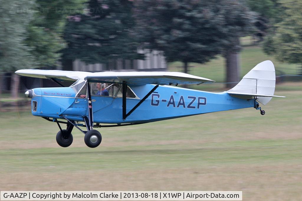 G-AAZP, 1930 De Havilland DH.80A Puss Moth C/N 2047, De Havilland DH-80A Puss Moth at The De Havilland Moth Club's 28th International Moth Rally at Woburn Abbey. August 2013.