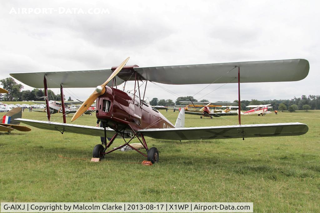 G-AIXJ, 1942 De Havilland DH-82A Tiger Moth II C/N 85434, De Havilland DH-82A Tiger Moth II at The De Havilland Moth Club's 28th International Moth Rally at Woburn Abbey. August 2013.