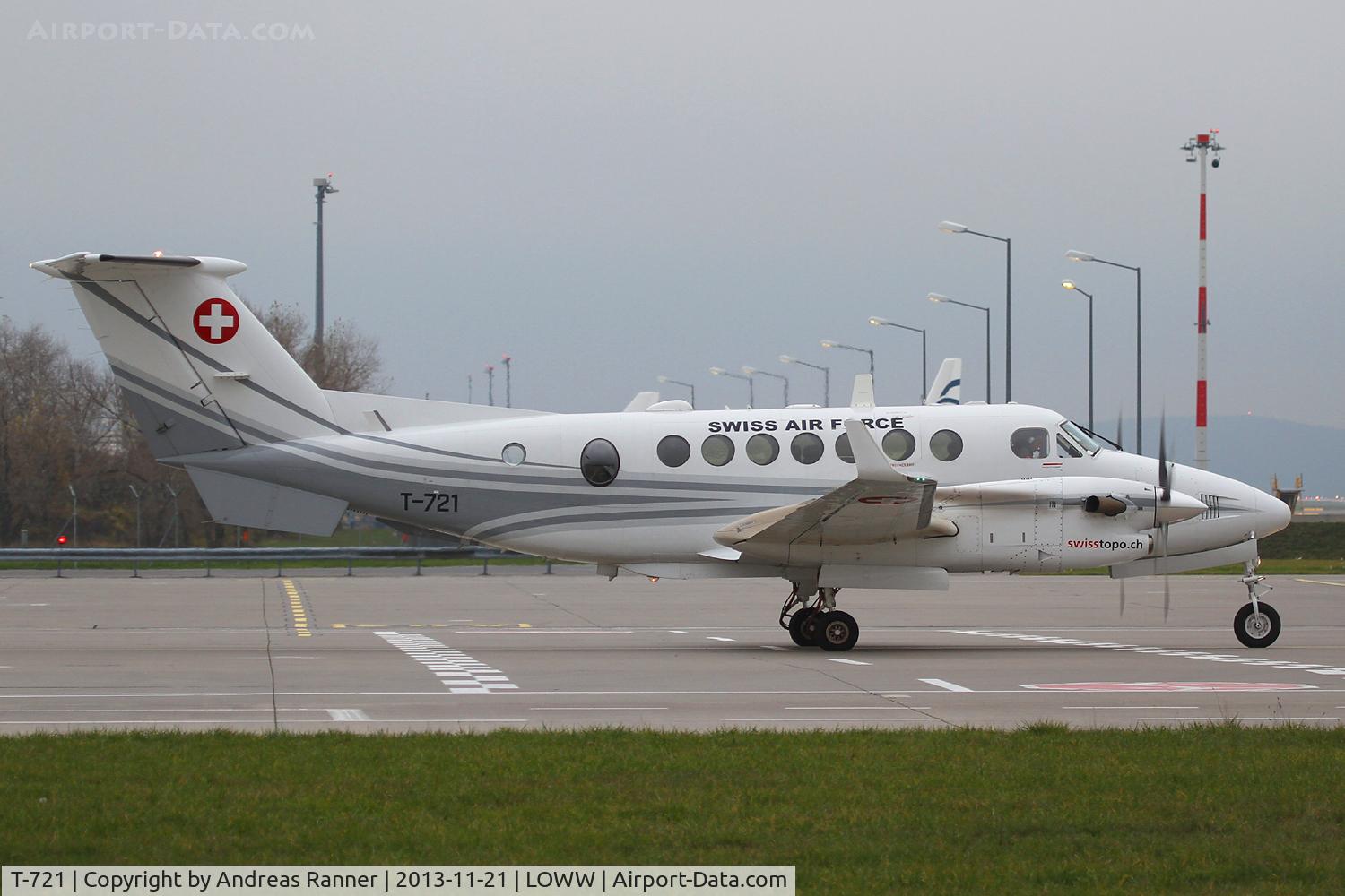T-721, 1993 Beech Super King Air 350 C/N FN-1, Swiss Air Force King Air 350