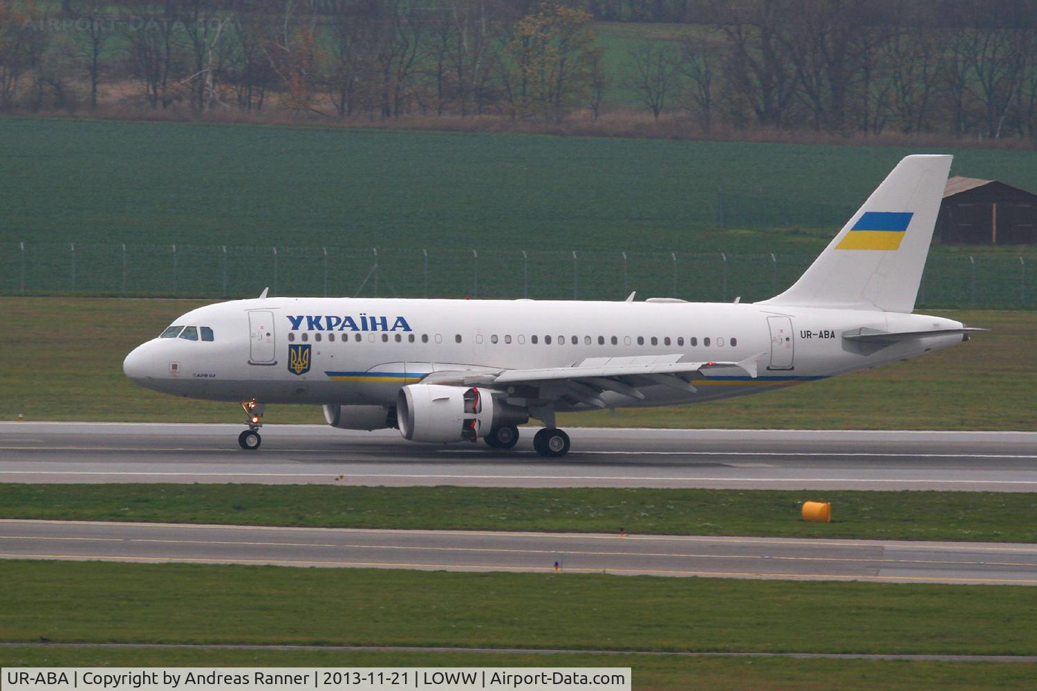 UR-ABA, 2007 Airbus A319-115 C/N 3260, Ukraine Government Airbus A319