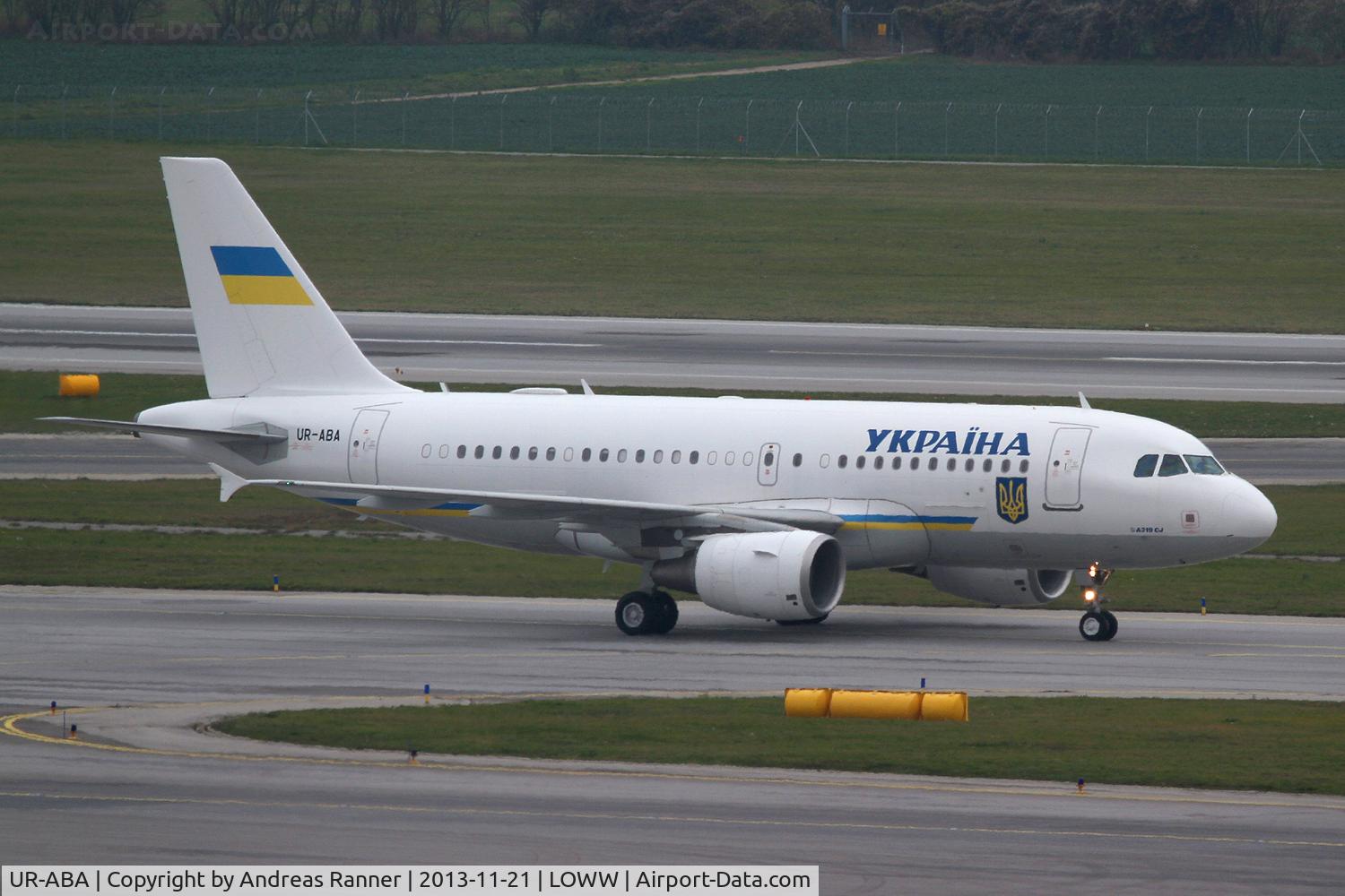 UR-ABA, 2007 Airbus A319-115 C/N 3260, Ukraine Government Airbus A319
