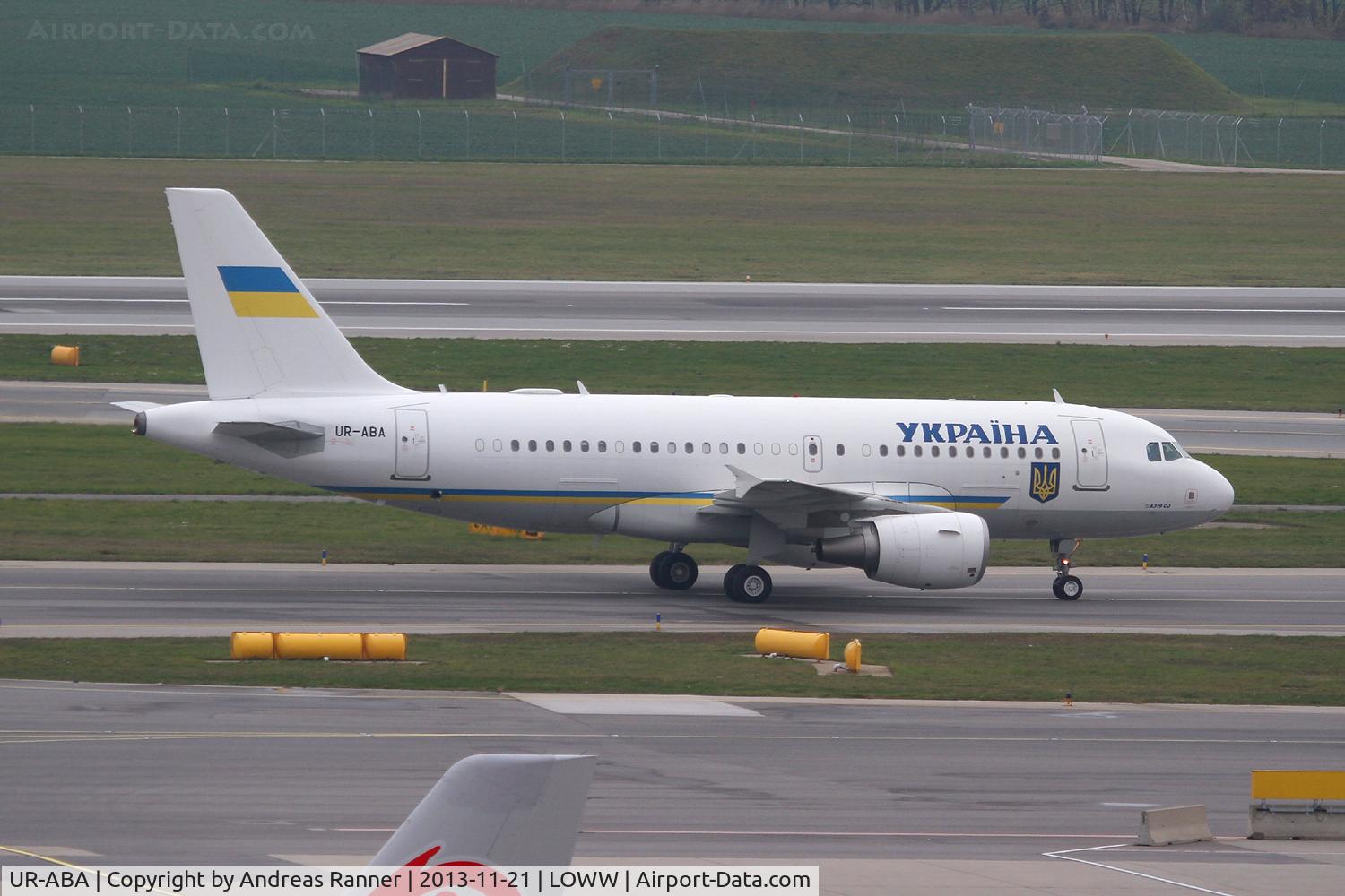UR-ABA, 2007 Airbus A319-115 C/N 3260, Ukraine Government Airbus A319
