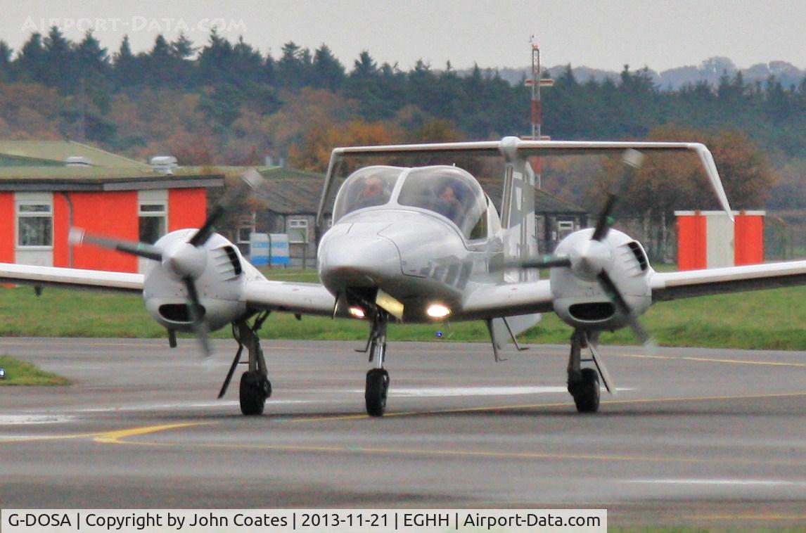 G-DOSA, 2008 Diamond DA-42 Twin Star C/N 42.319, Taxiing to depart