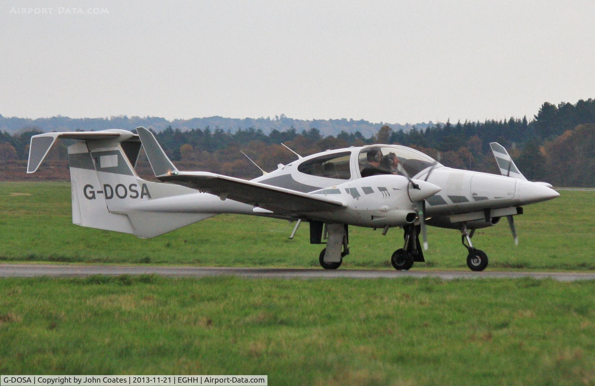 G-DOSA, 2008 Diamond DA-42 Twin Star C/N 42.319, Waiting to depart 08