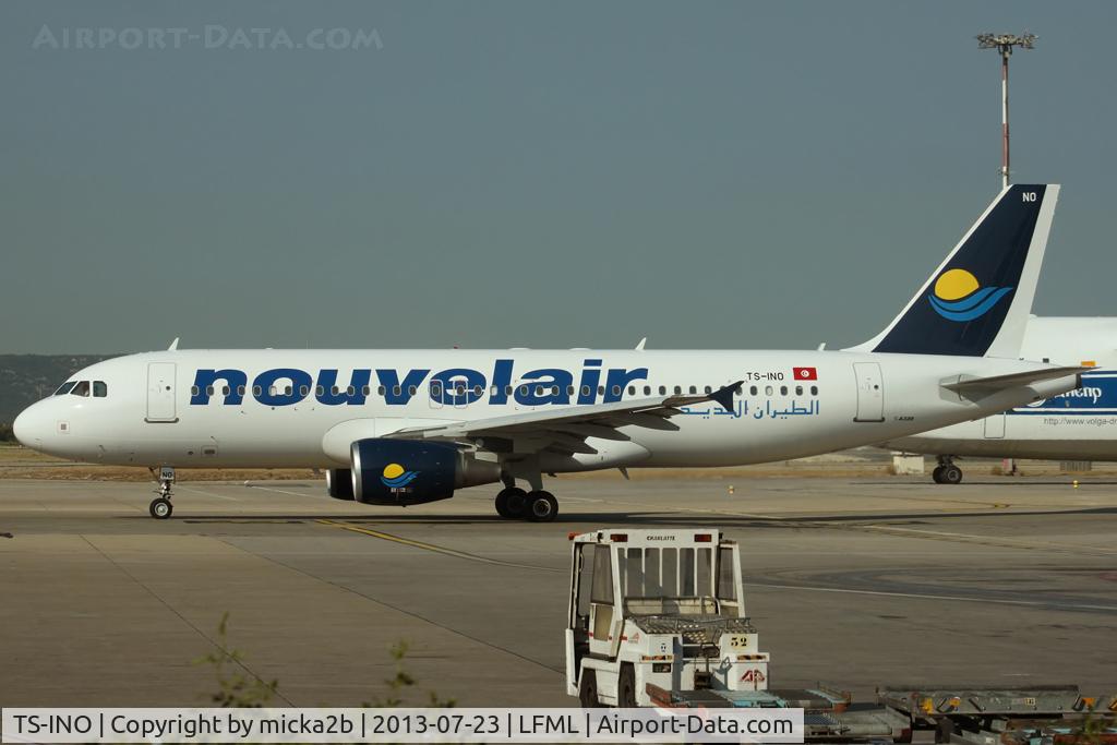 TS-INO, 2008 Airbus A320-214 C/N 3480, Taxiing