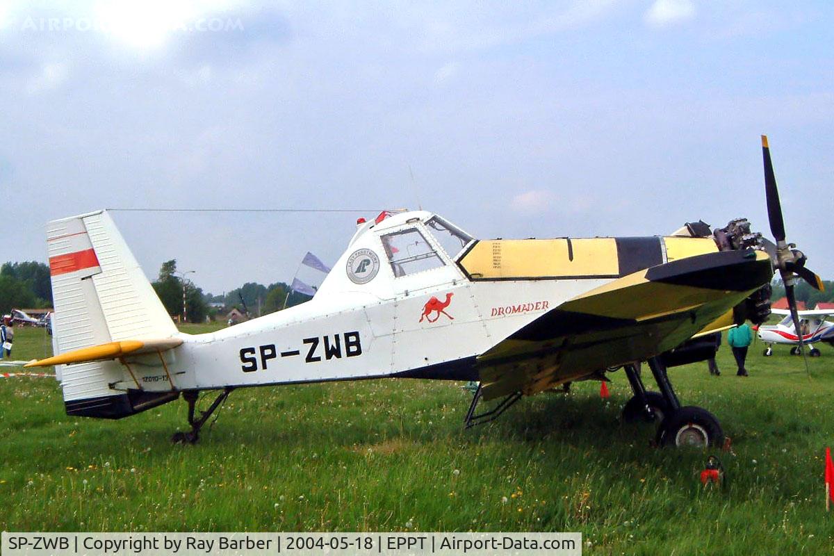 SP-ZWB, 1982 PZL-Mielec M-18B Dromader C/N 1Z010-13, PZL-Mielec M-18BS [1Z010-13] Piotrkow-Trybunalski~SP 18/05/2004