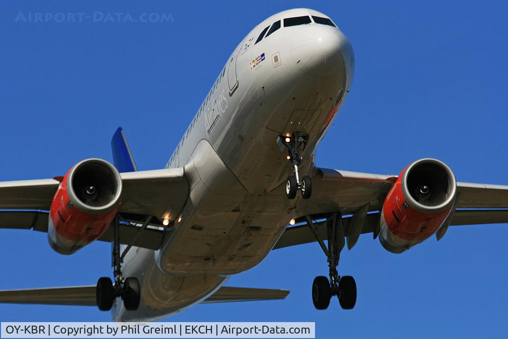 OY-KBR, 2007 Airbus A319-132 C/N 3231, Taken at CPH.