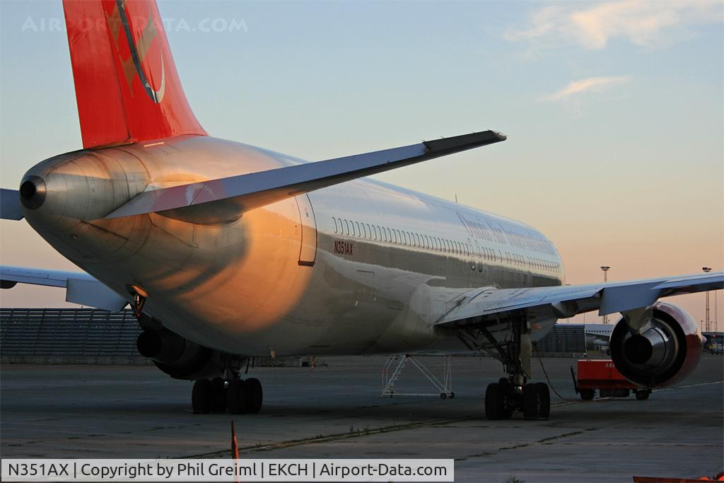 N351AX, 1995 Boeing 767-33A C/N 27908, Taken at CPH.