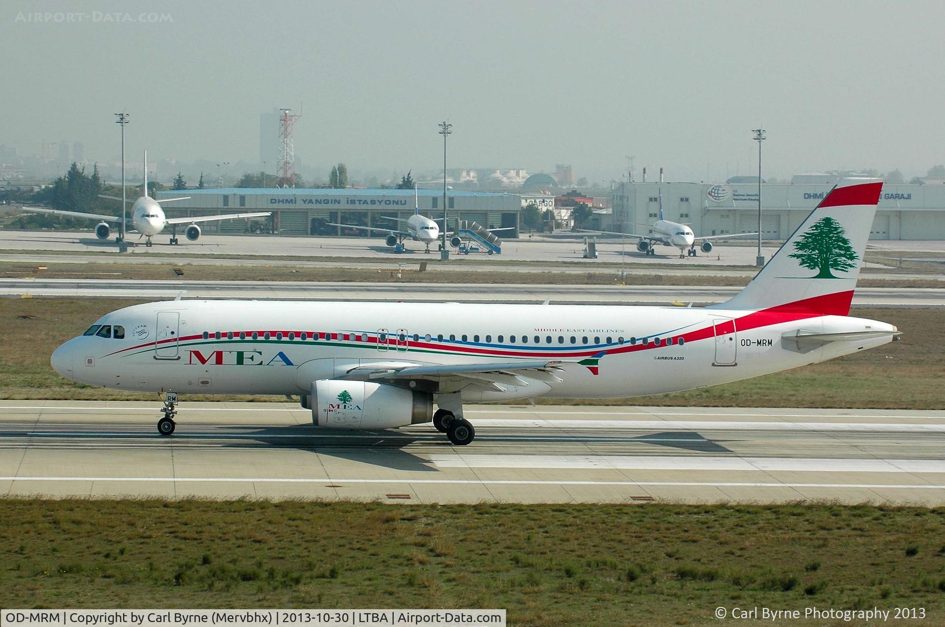 OD-MRM, 2011 Airbus A320-232 C/N 4632, Taken from the Fly Inn Shopping Mall.