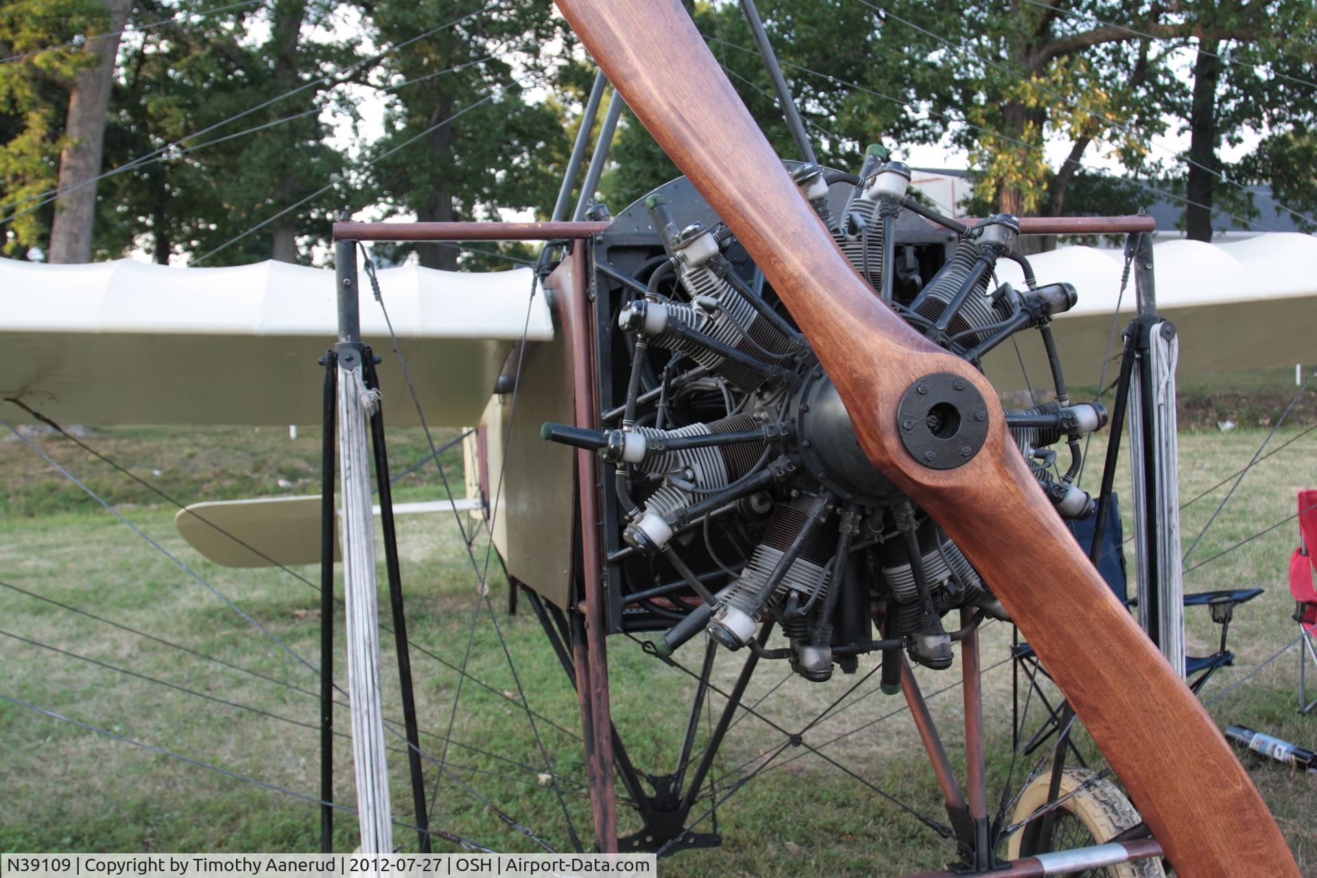 N39109, 2009 Bleriot XI Replica C/N AB3, 2009 BLERIOT XI, c/n: AB3, Rotec powered, and made to look old