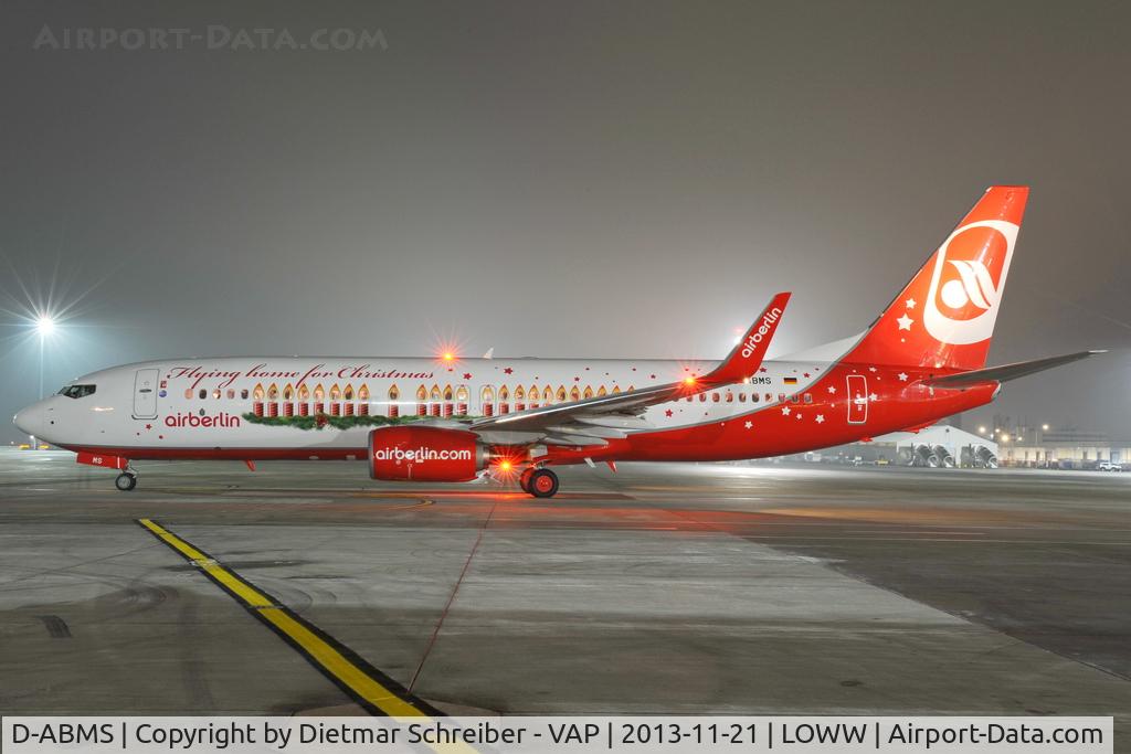 D-ABMS, 2013 Boeing 737-86J C/N 37782, Air Berlin Boeing 737-800