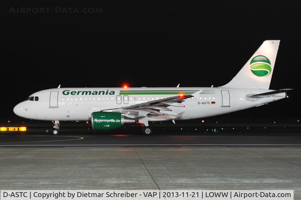 D-ASTC, 2012 Airbus A319-112 C/N 5085, Germaia Airbus 319