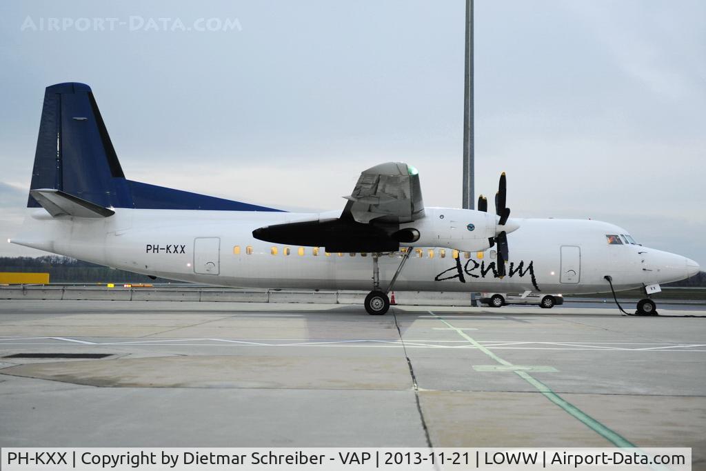 PH-KXX, 1992 Fokker 50 C/N 20262, Denim Air Fokker 50