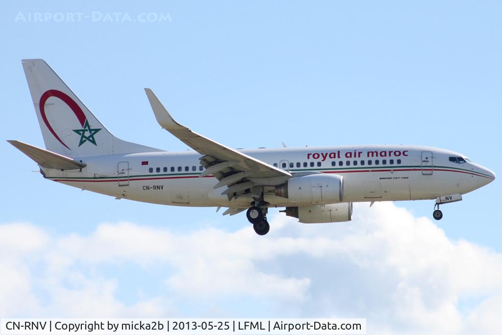 CN-RNV, 2002 Boeing 737-7B6 C/N 28988, Landing