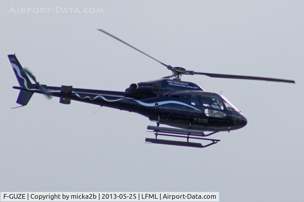 F-GUZE, Eurocopter AS-355N Ecureuil 2 C/N 5548, In flight
