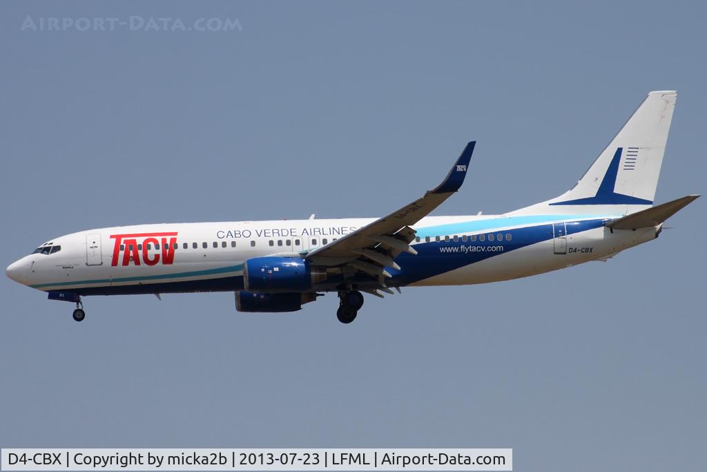 D4-CBX, 2000 Boeing 737-8Q8 C/N 30039, Landing