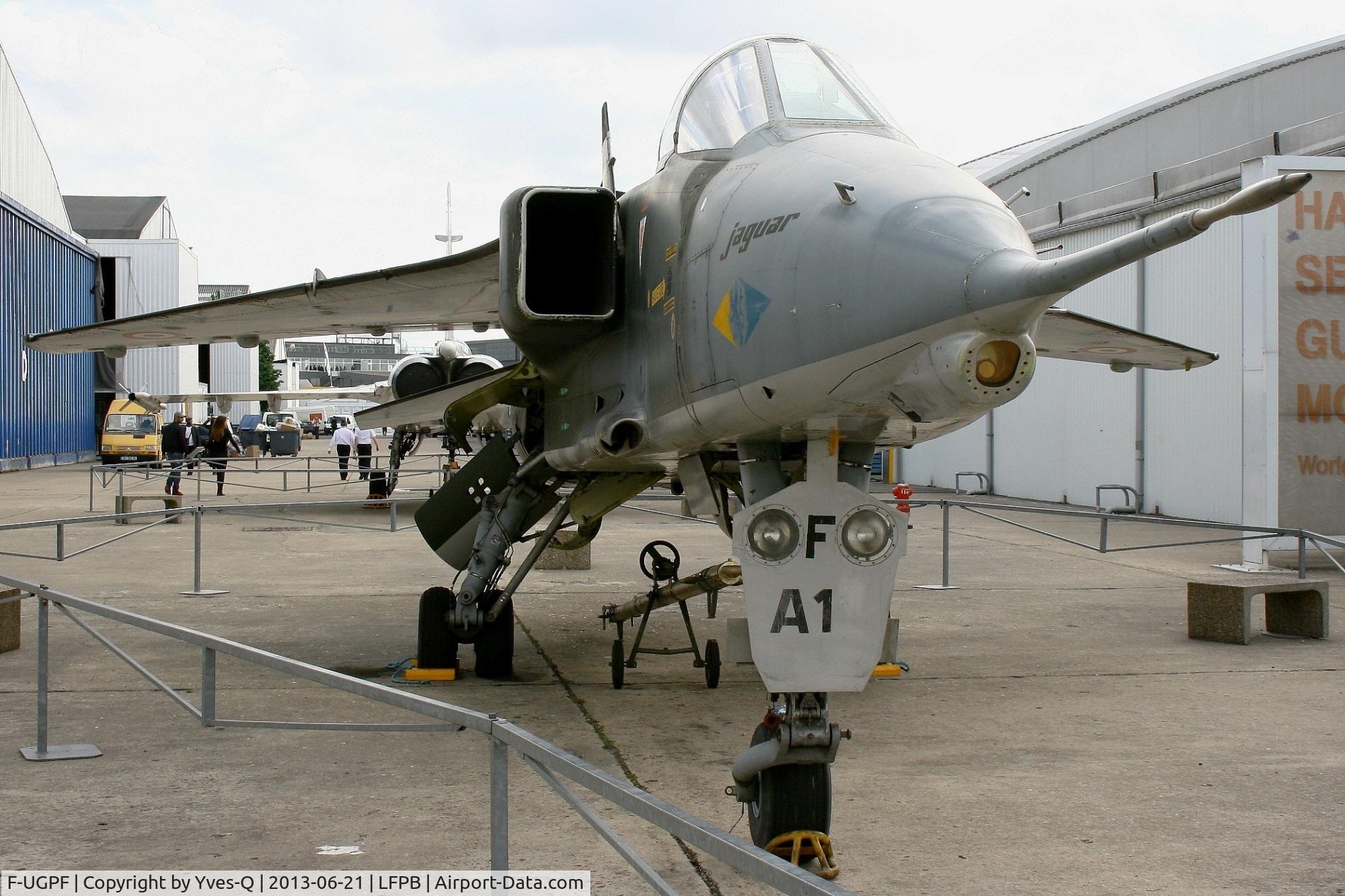 F-UGPF, Sepecat Jaguar A C/N A1, Sepecat Jaguar A (cn A1), Static Display Air & Space Museum Paris-Le Bourget (LFPB)
