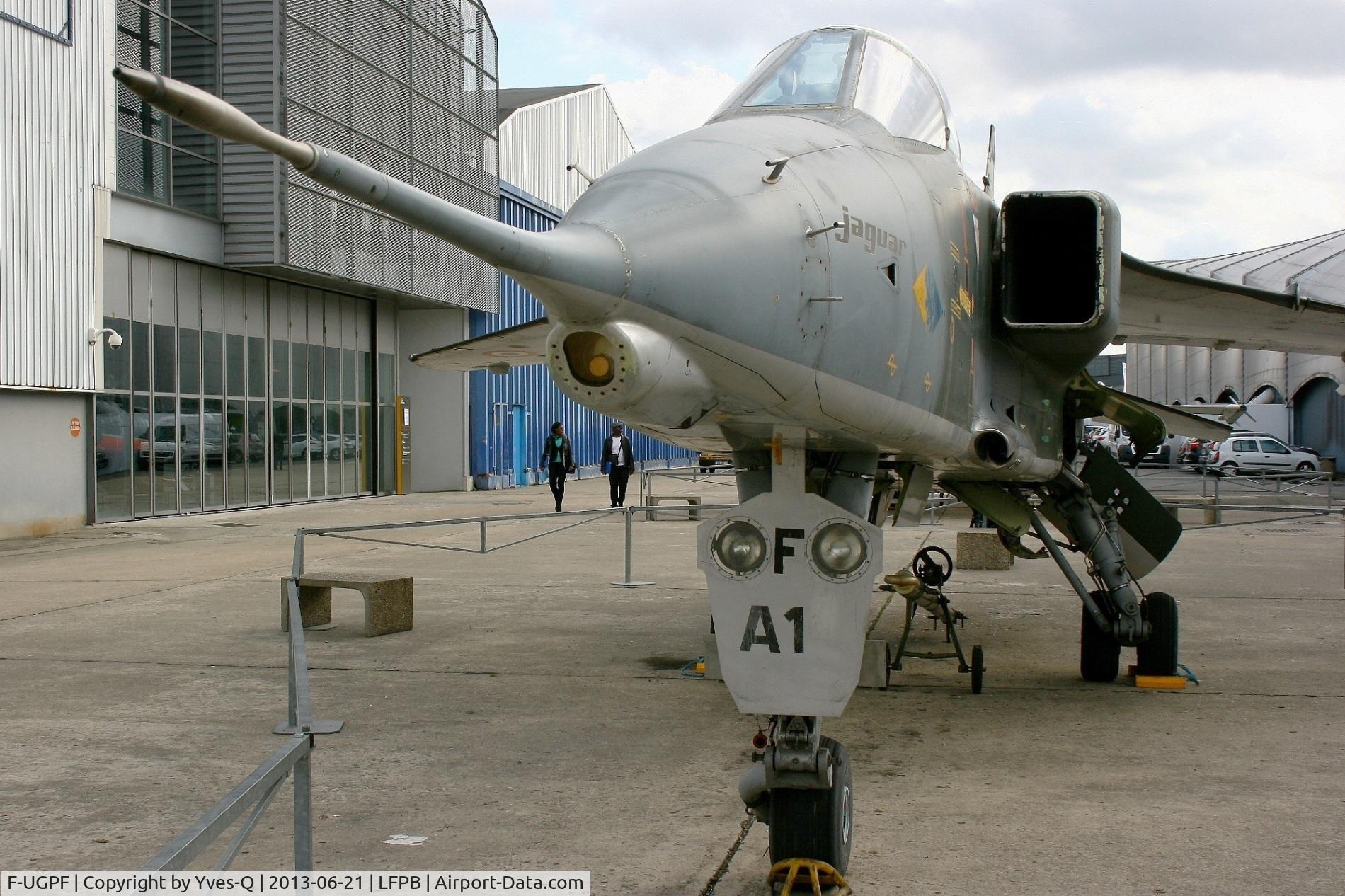 F-UGPF, Sepecat Jaguar A C/N A1, Sepecat Jaguar A (cn A1), Static Display Air & Space Museum Paris-Le Bourget (LFPB)