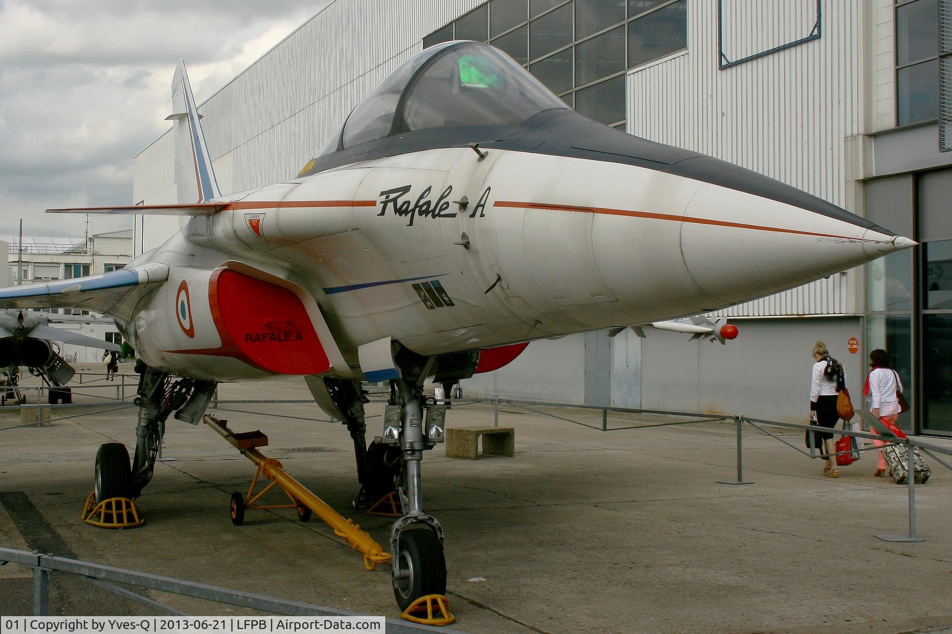 01, 1986 Dassault Rafale A C/N 01, Dassault Rafale A, Static Display Air & Space Museum Paris-Le Bourget (LFPB)