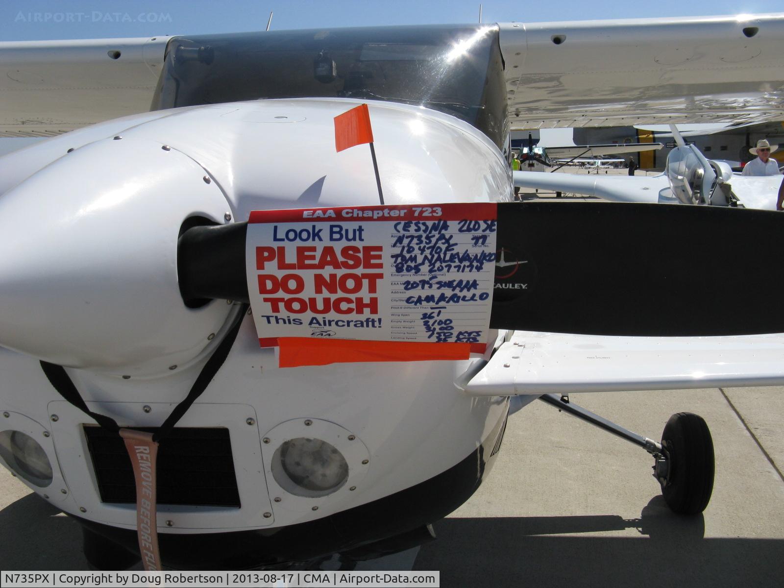 N735PX, 1977 Cessna 182Q Skylane C/N 18265587, 1977 Cessna 182Q SKYLANE as Peterson 260SE STOL by STC, Continental O-470-R 260 Hp upgrade, data