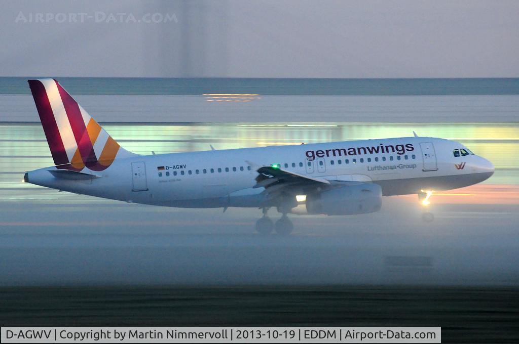 D-AGWV, 2013 Airbus A319-132 C/N 5467, Germanwings