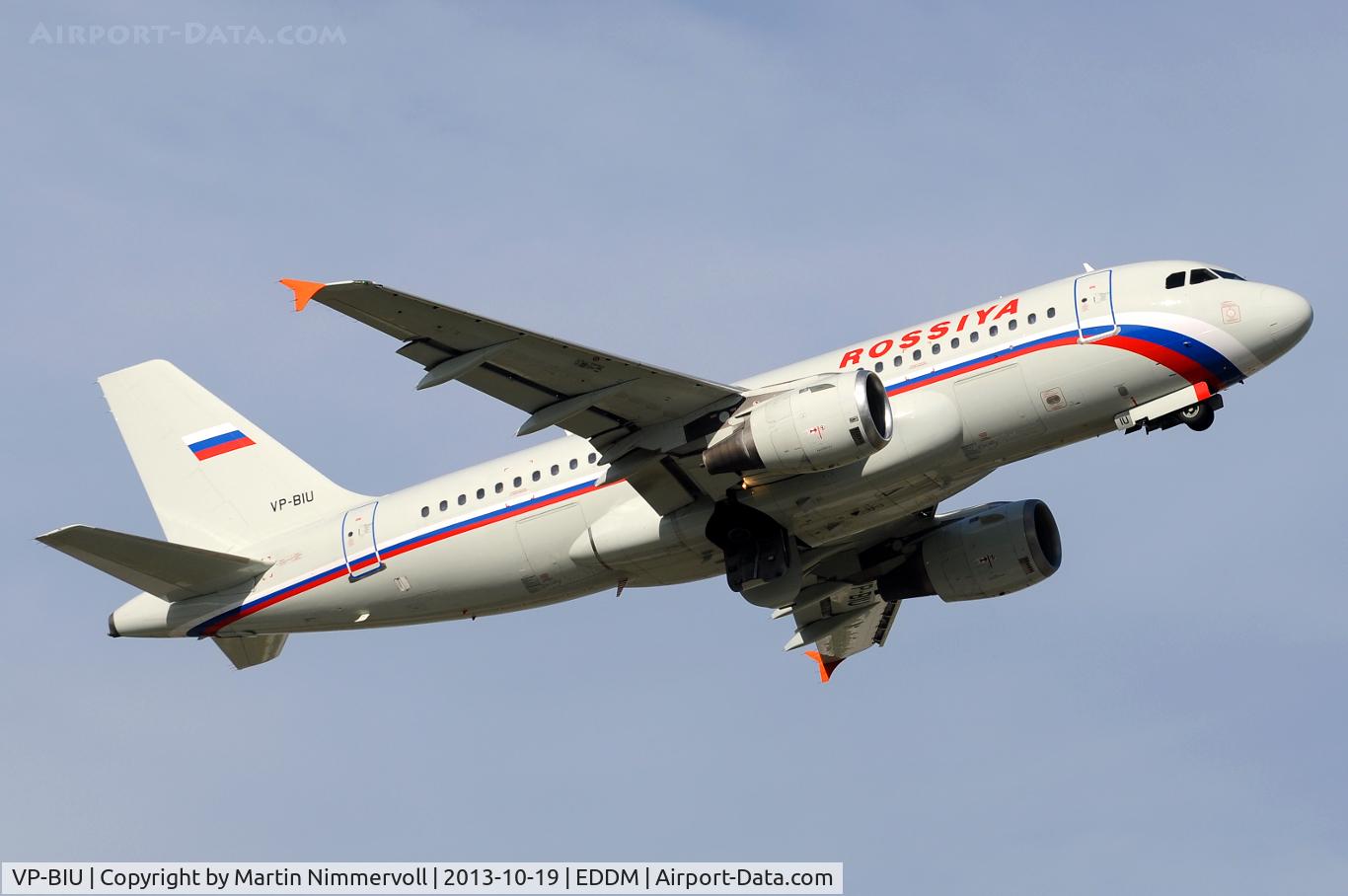 VP-BIU, 1997 Airbus A319-114 C/N 649, Rossiya