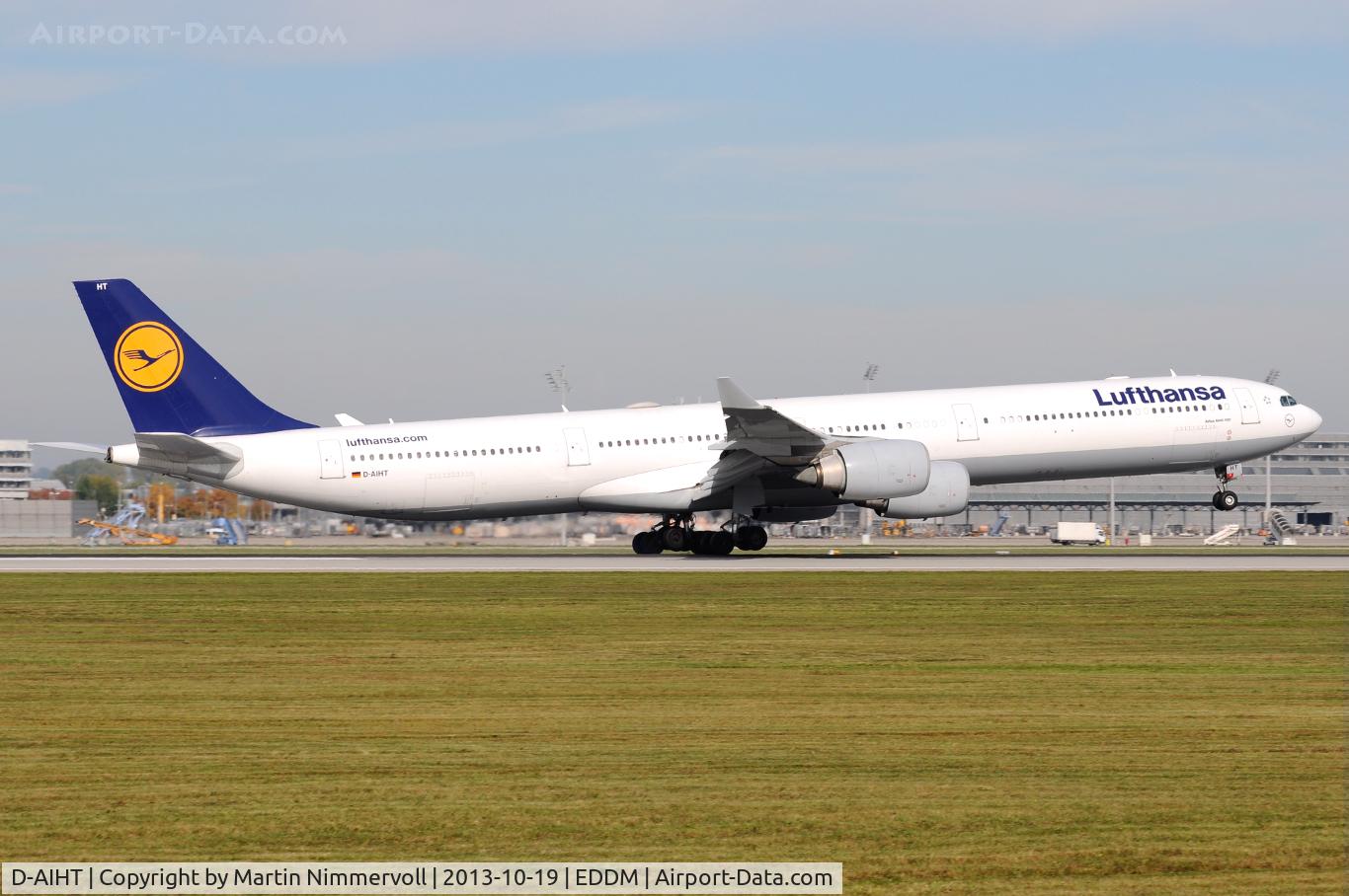 D-AIHT, 2008 Airbus A340-642 C/N 846, Lufthansa