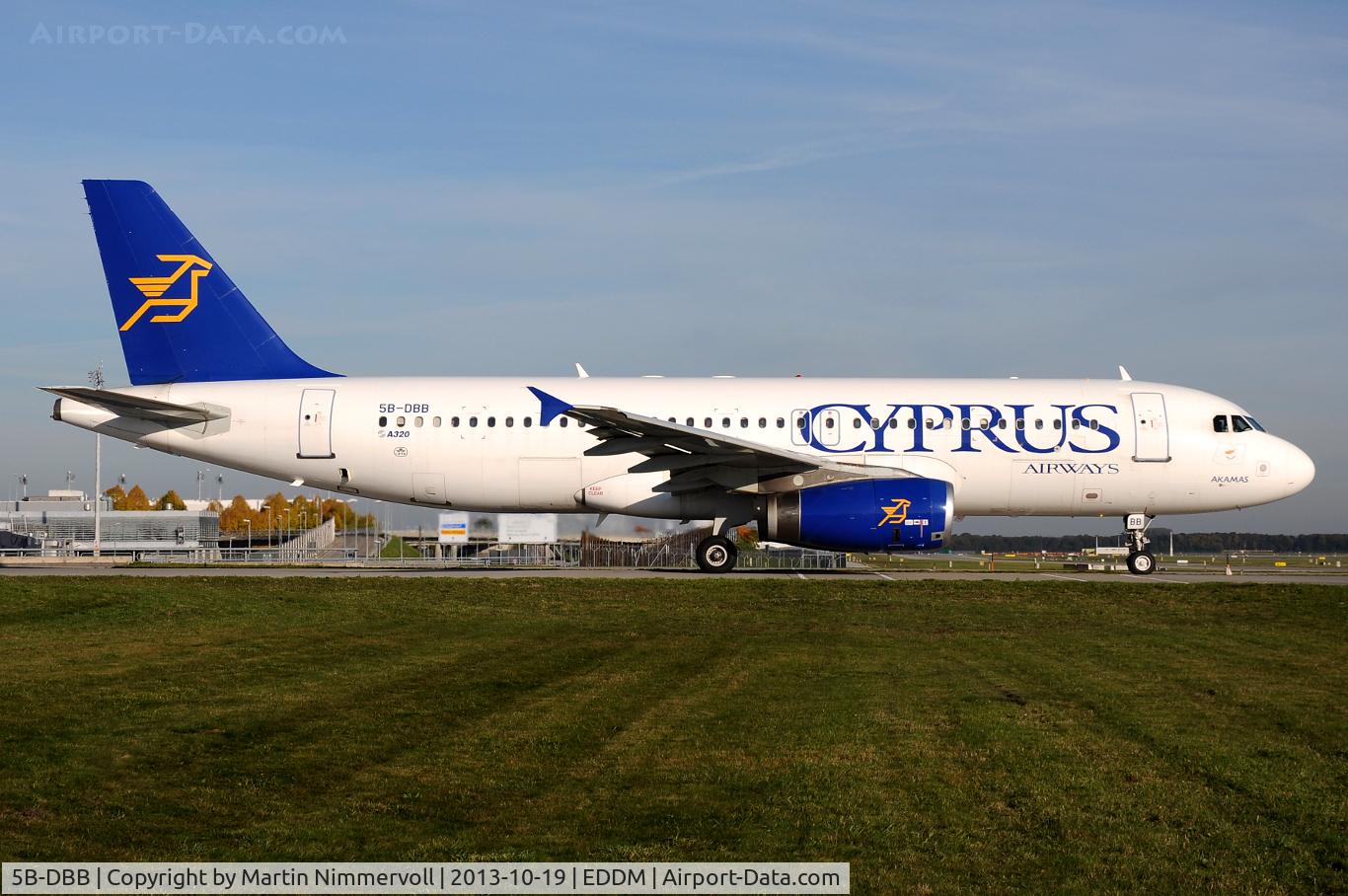 5B-DBB, 1991 Airbus A320-231 C/N 256, Cyprus Airways