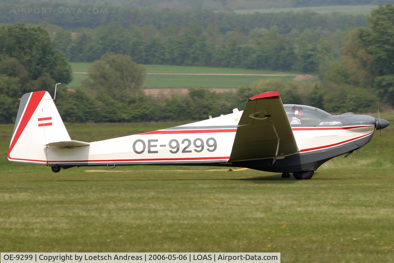 OE-9299, Scheibe SF-25A Motor Falke C/N 5708, Scheibe Motor Falke