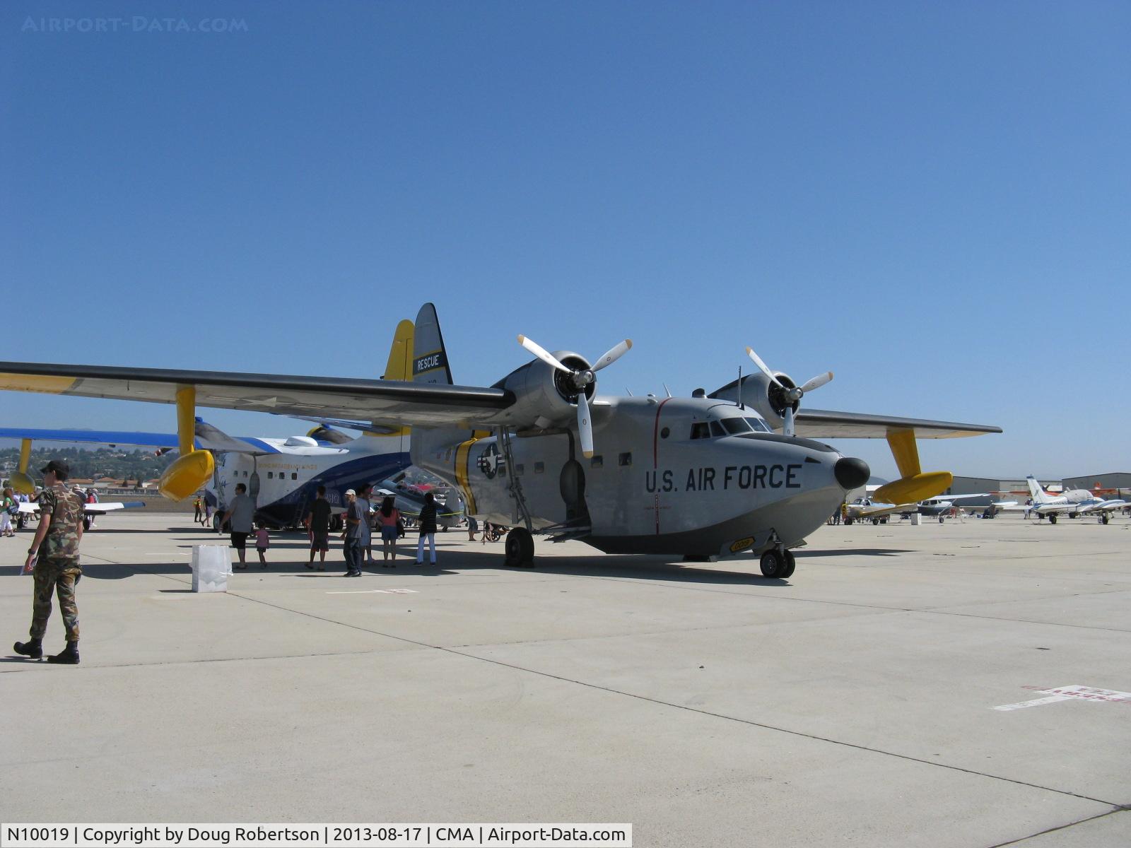 N10019, 1951 Grumman HU-16E Albatross C/N G 92/40B, 1951 Grumman HU-16B ALBATROSS, two Wright R-1820-76A 9 cylinder radial Cyclones, 1,425 Hp each, full feathering reversible pitch props, Experimental class warbird