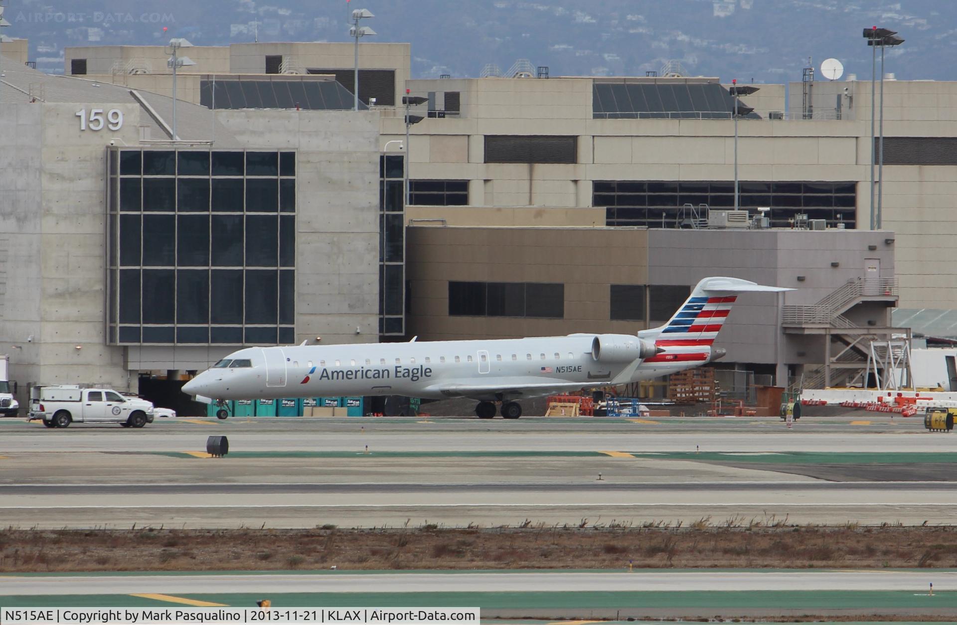 N515AE, 2003 Bombardier CRJ-701ER (CL-600-2C10) Regional Jet C/N 10121, CL-600-2C10
