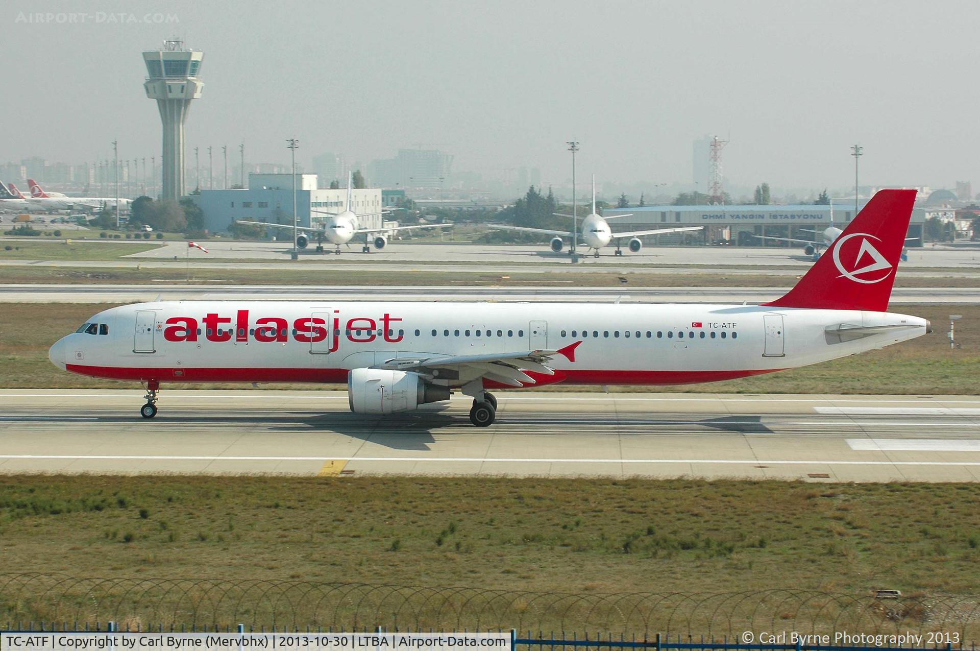 TC-ATF, 1998 Airbus A321-211 C/N 0761, Taken from the Fly Inn Shopping Mall.
