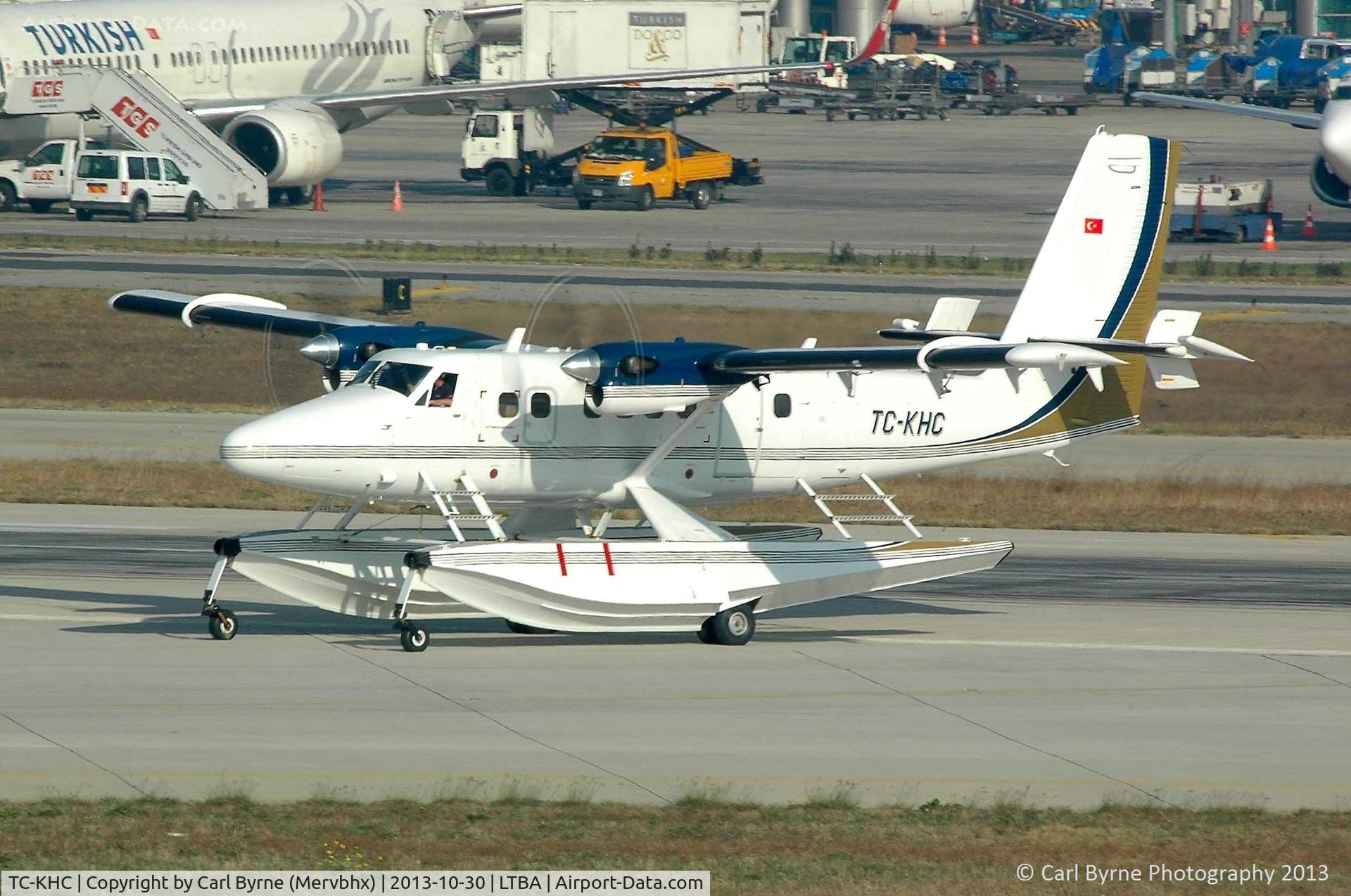 TC-KHC, 2012 Viking DHC-6-400 Twin Otter C/N 857, Taken from the Fly Inn Shopping Mall.