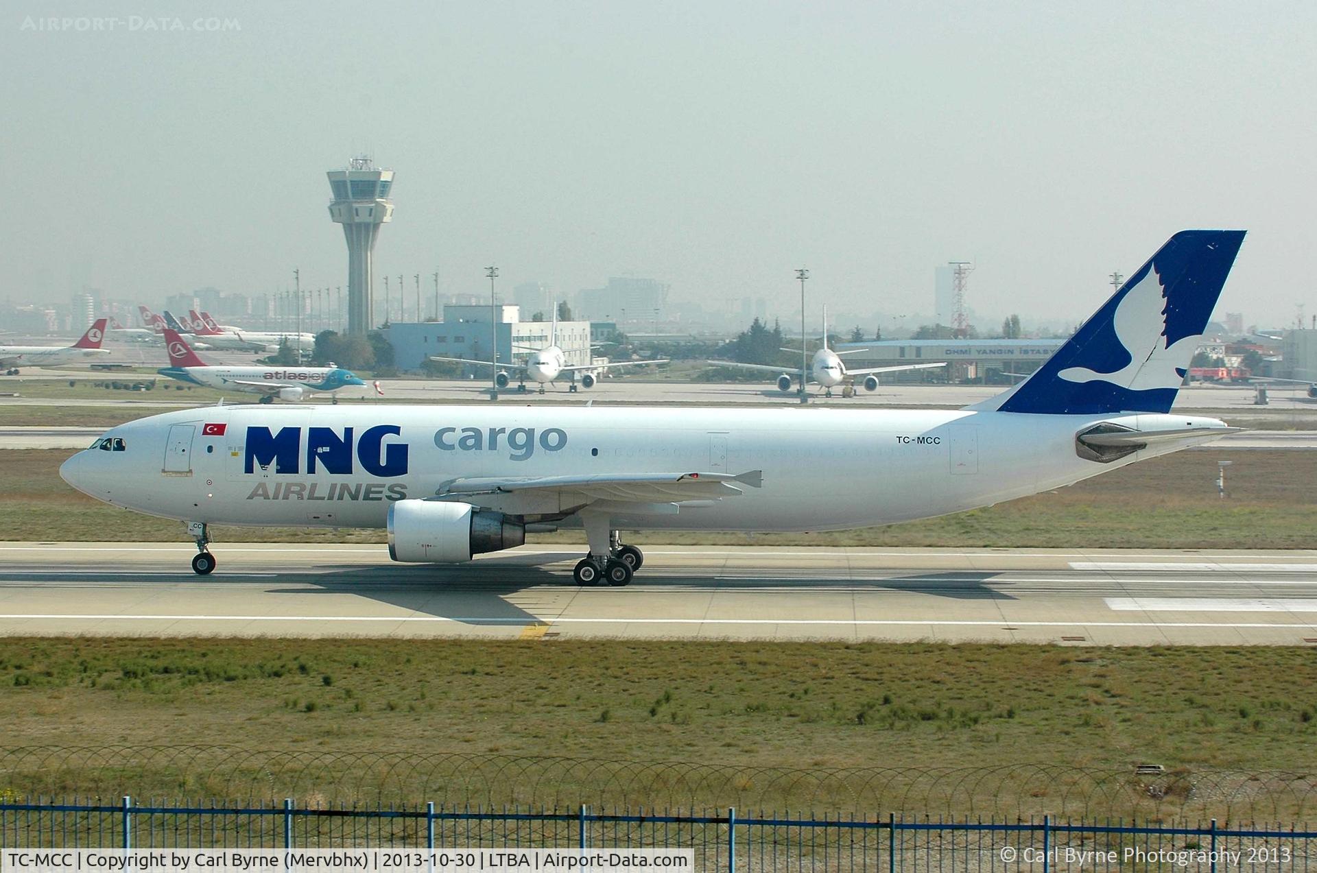 TC-MCC, 1994 Airbus A300B4-622R(F) C/N 734, Taken from the Fly Inn Shopping Mall.