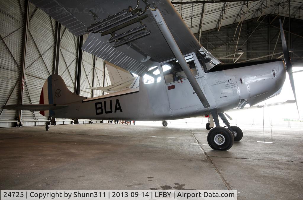 24725, Cessna L-19E Bird Dog C/N 24725, Preserved inside Dax ALAT Museum
