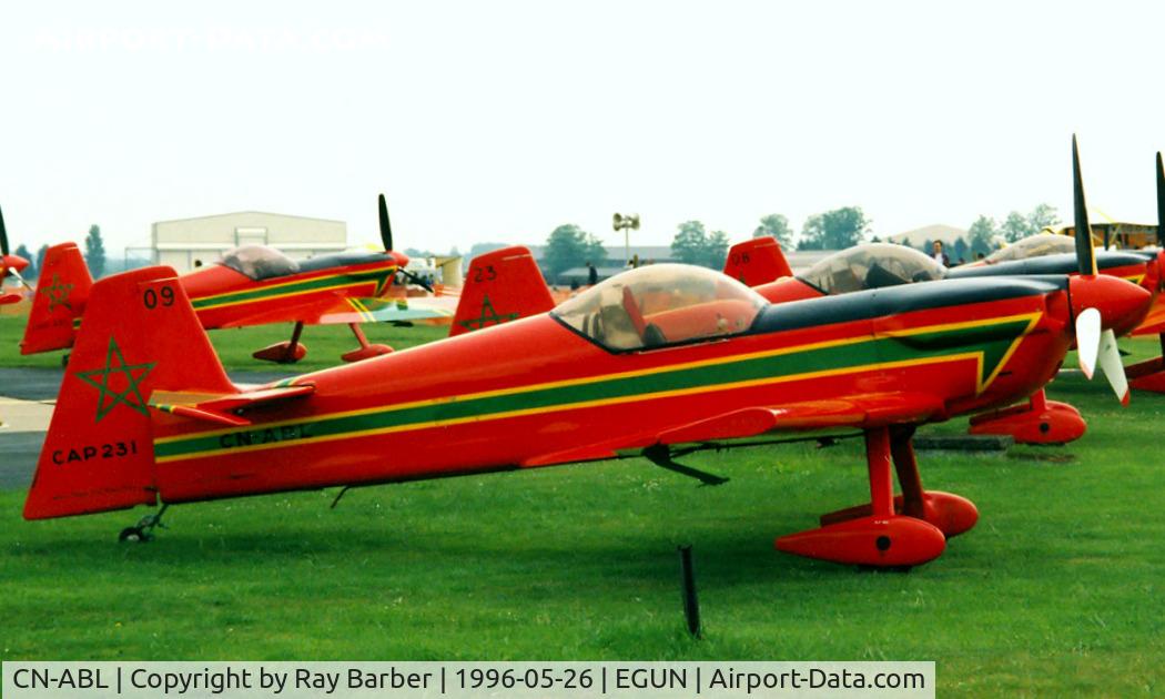 CN-ABL, Mudry CAP-231 C/N 09, Mudry CAP-231 [09] (Moroccan Air Force) RAF Mildenhall~G 26/05/1996