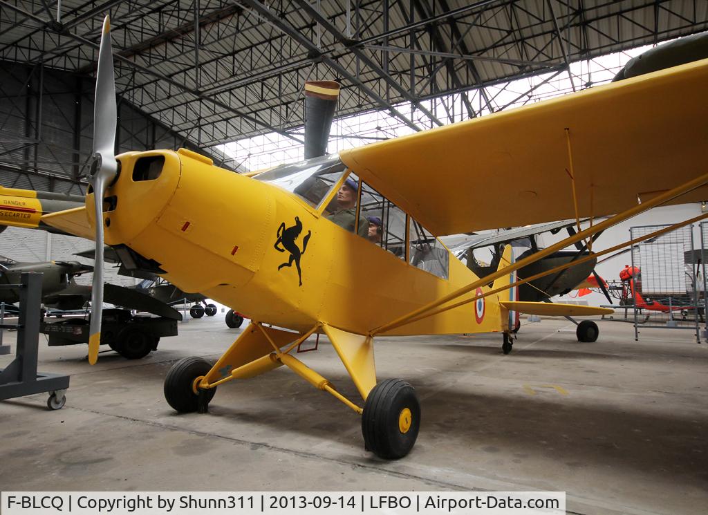 F-BLCQ, Piper PA-19 Super Cub C/N 181363, Preserved inside Dax ALAT Museum