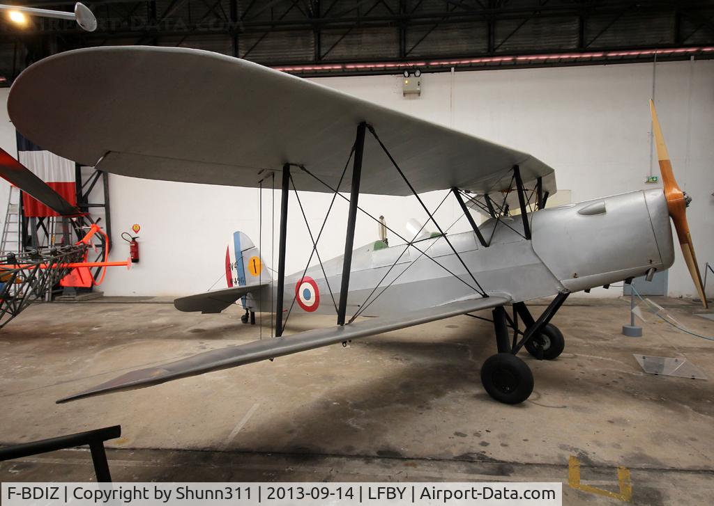 F-BDIZ, Stampe-Vertongen SV-4A C/N 496, Preserved inside Dax ALAT Museum under French Army c/s and coded as F496